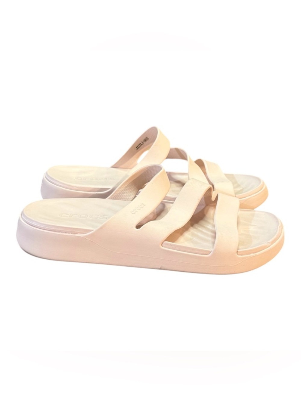 Crocs Getaway Strappy Sandals Lightweight Platform Comfort Women’s Size 11